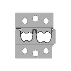 Matrijs voor krimpmachine adereindhulzen 35mm²/50mm²