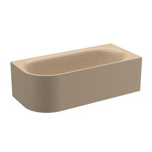 Bad BetteLux Oval V Silhouette 1850×850mm Bahama beige