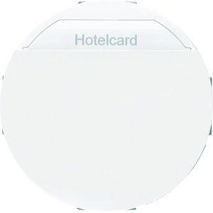 Hotelkaart-relaisschakelaar Serie R.classic polarwit
