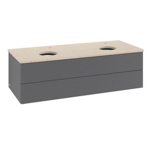 Wastafelonderkast Antao 1200x360x500mm Antr. Matt Lacquer K24153GK