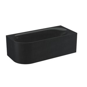 Bad BetteLux Oval V Silhouette 1750×800mm Midnight