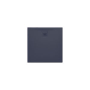 Douchevloer 900x900mm vierkant antraciet Marbond composiet afvoer aan zijde