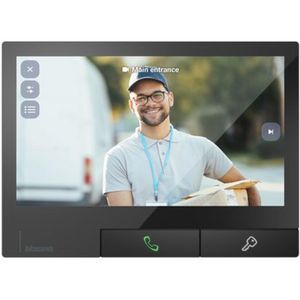 De Classe300X ZWART 2-draads video-intercom slimme techn.