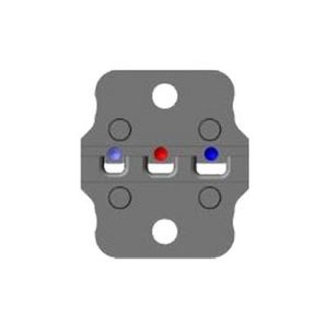 Matrijs voor krimpmachines perskabelschoenen 0,14-2,5mm²