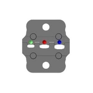Matrijs voor krimpmachines perskabelschoenen 0,25-2,5mm²