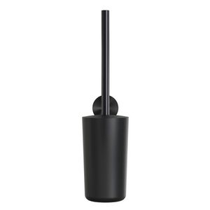 Closetborstelgarnituur wandmodel metal black OPAL