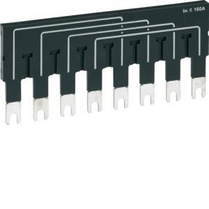 Doorverbindingsrail 2x4P 160A