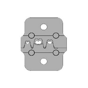 Matrijs voor krimpmachines klauwkabelschoen 0,5-6mm²
