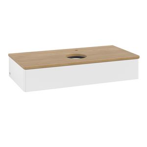 Wastafelonderkast Antao 1000x190x500mm White Matt Lacquer K09051MT