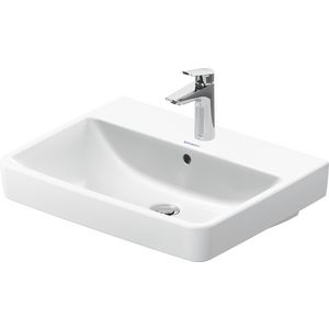 DURAVIT NO.1 #237560 wastafel 600mm wit met kraangat met overloop