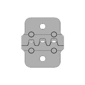 Matrijs voor krimpmachines klauwkabelschoen 0,5-2,5mm² 2