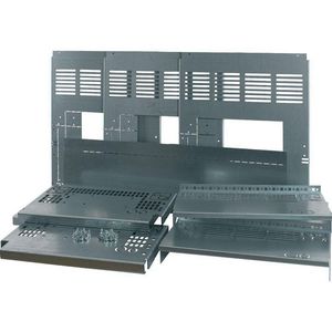 XE-XP montageplaat voor 3x IZMX16 uitrijdbaar B=1000mm