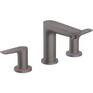 Wastafelmengkraan 110 3-gats Talis E 71733340 brushed black chrome