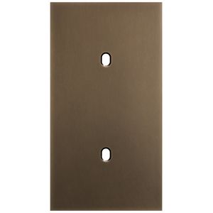 2-voudige afdekplaat Verticaal 71mm centerafstand voor twee enkel