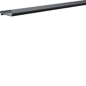 Lengte a 2m. Scheidingsschot pvc zwart