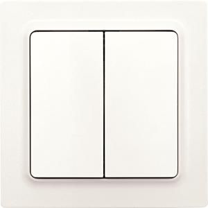 Draadloze EnOcean pulsdrukker,4-kanaals,E-Design,55x55