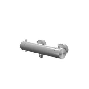 Douchethermostaatkraan CONCORD hoh 150mm cooltouch rvs geborsteld incl. S-koppelingen