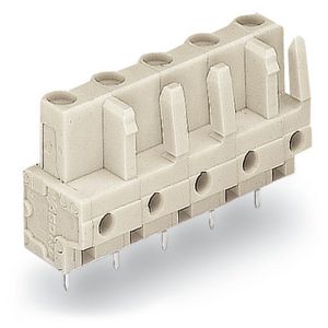 THT FE steker RE raster 7,5mm li.grijs 722-735 VVE=50