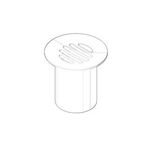 Kelk v. afvoer. 1 1/4" Champagne (22kt Goud)
