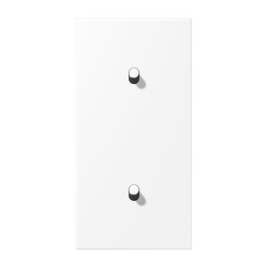 Afdekking LS1912 witmat verticaal 1+1 hevel cyl.
