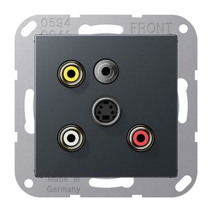 Cinch Audio/Composite Video/S-Video/Mini Jack 3,5mm