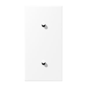Afdekking LS1912 witmat verticaal 1+1 hevel kegel