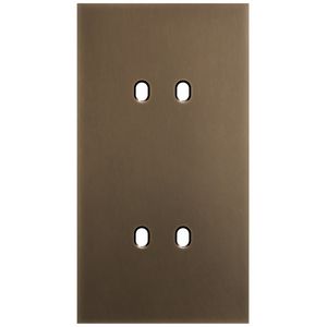 2-voudige afdekplaat Verticaal 71mm centerafstand voor tweevoudig
