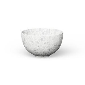 Opzetwaskom CERAMIC TERRAZZO SMALL Ø230mm Terrazzo Beige