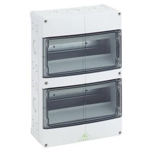 Modulaire verdeler Ake 24 Compact  IP55 / IK07 12 scheidingseenheden