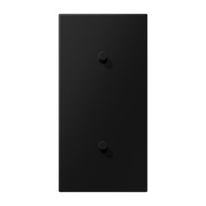 Afdekking LS1912 zwart mat verticaal 1+1 hevel kegel