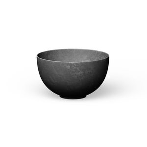 Opzetwaskom CERAMIC RAW SMALL Ø230mm zwart