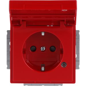 Tekstwcd ra kv kd Centraalplaat LED inb f-rood
