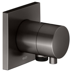 Stopkraan DN15 met slangaansl/IXMO Comfort/vierkant titaanzw