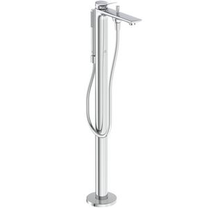 Badmengkraan vrijstaand (afbouwdeel) chroom Conca