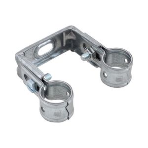 Dubbele muurbeugel Duplo U-model 1/2"-22mm