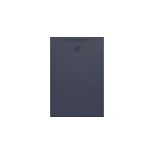 Douchevloer 1200x800mm rechthoekig antraciet Marbond composiet afvoer aan korte zijde