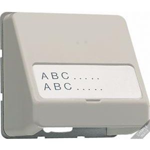 Data-aansluitkap met tekstvenster 23 x 59 mm VVE=10