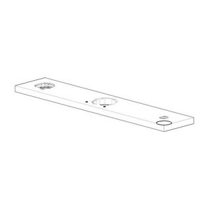Rozet 300x60x9x34mm chr