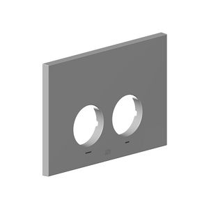 Afdekplaat rond wc-inbouwreservoir Geberit-BG