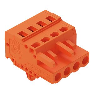 1-draads FE steker 2,5 mm² oranje 231-304/008-000 VVE=100