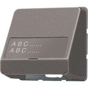 Data-aansluitkap met tekstvenster 23 x 59 mm VVE=10