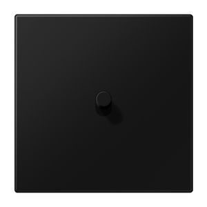 Afdekking LS1912 zwart mat 1v 1x hevel cyl.