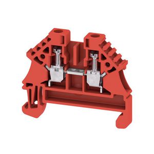 Doorvoerklem rood 2.5mm² 24A 500 VVE=100