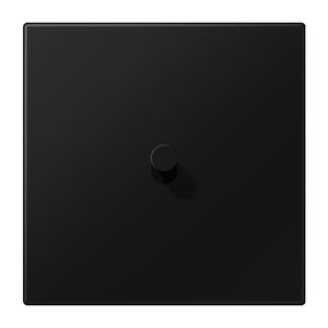 Afdekking LS1912 zwart mat 1v 1x hevel kegel