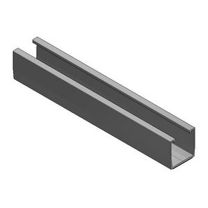 Trapezoidaal profiel L320mm 190-230mm alu EPDM