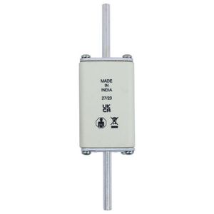 Zekering laagsp. 100A AC 500V NH02 gL/gG dubbele mel VVE=3