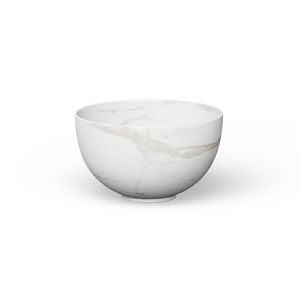 Opzetwaskom CERAMIC RAW SMALL Ø230mm Calacatta