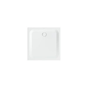 Douchebak geglazuurd staal BetteUltra 1000x1000x25mm wit AS antislip Sense afvoer Ø90mm