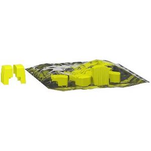 Set a 10st. Eindstukken Kamrail 3P Acti9