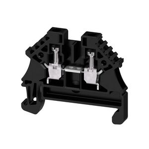 Doorvoerklem zwart 2.5mm² 24A 5 VVE=100